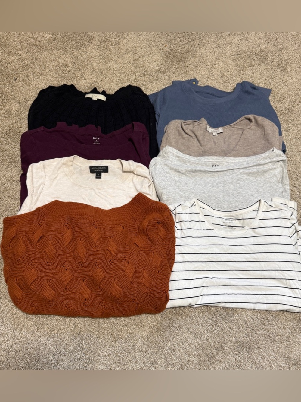 Small Women’s Long Sleeve Top Bundle Lot